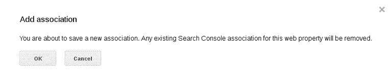 Como agregar la asociacion entre Google Analytics y la Search Console