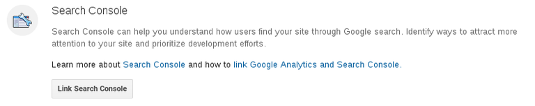 Como ligar la search console desde Google Analytics